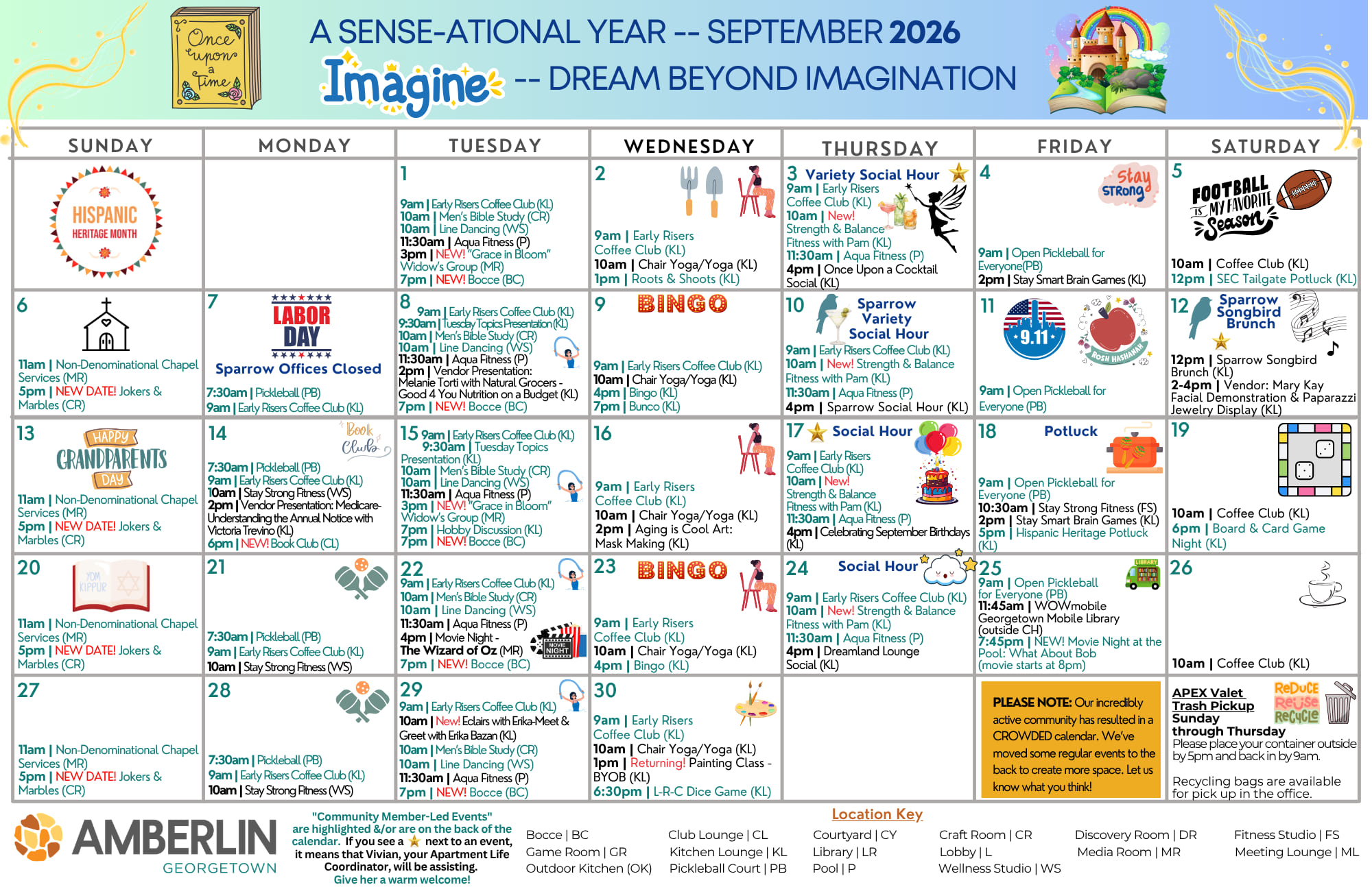 Resident Calendar