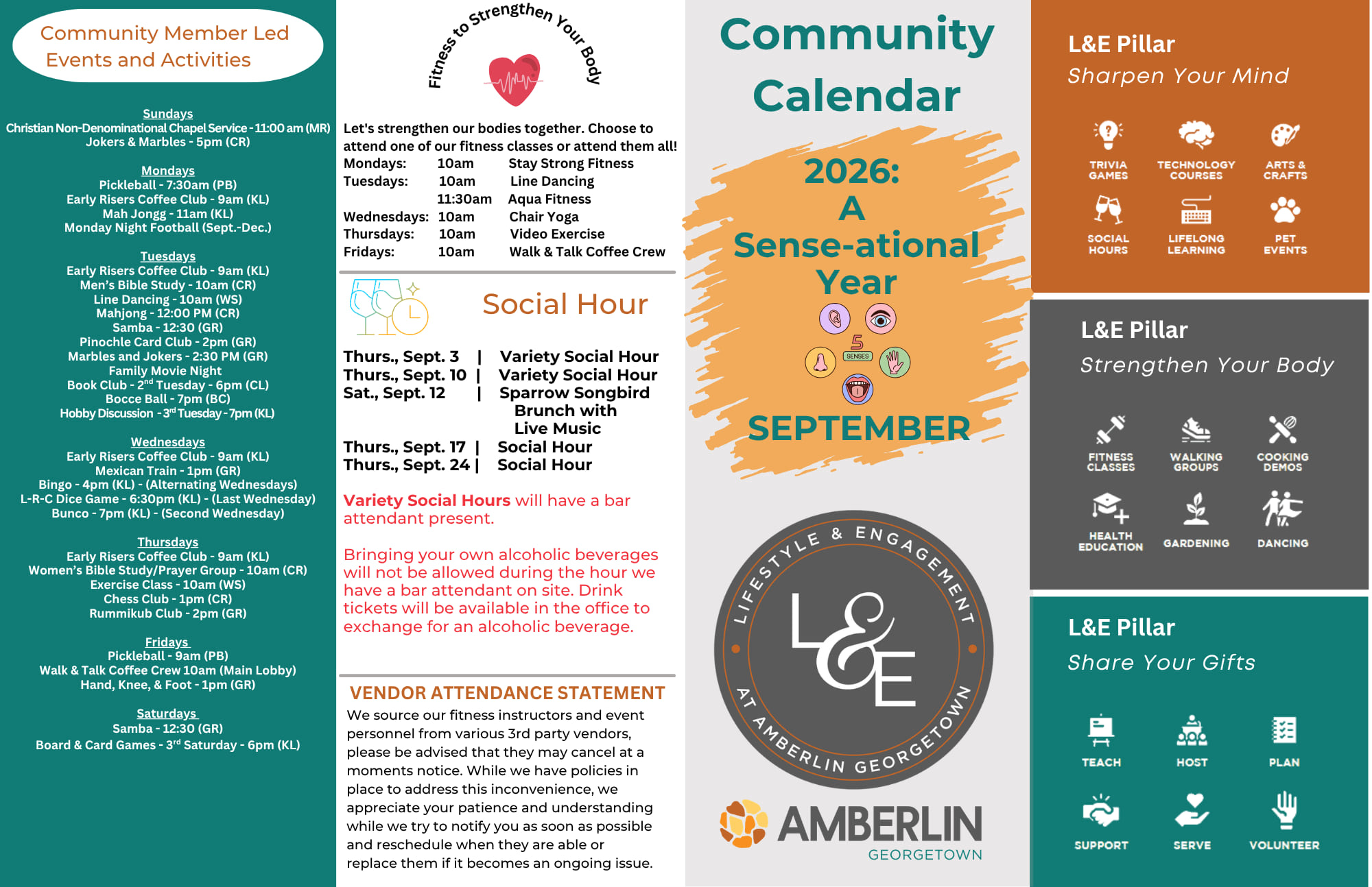 Resident Calendar