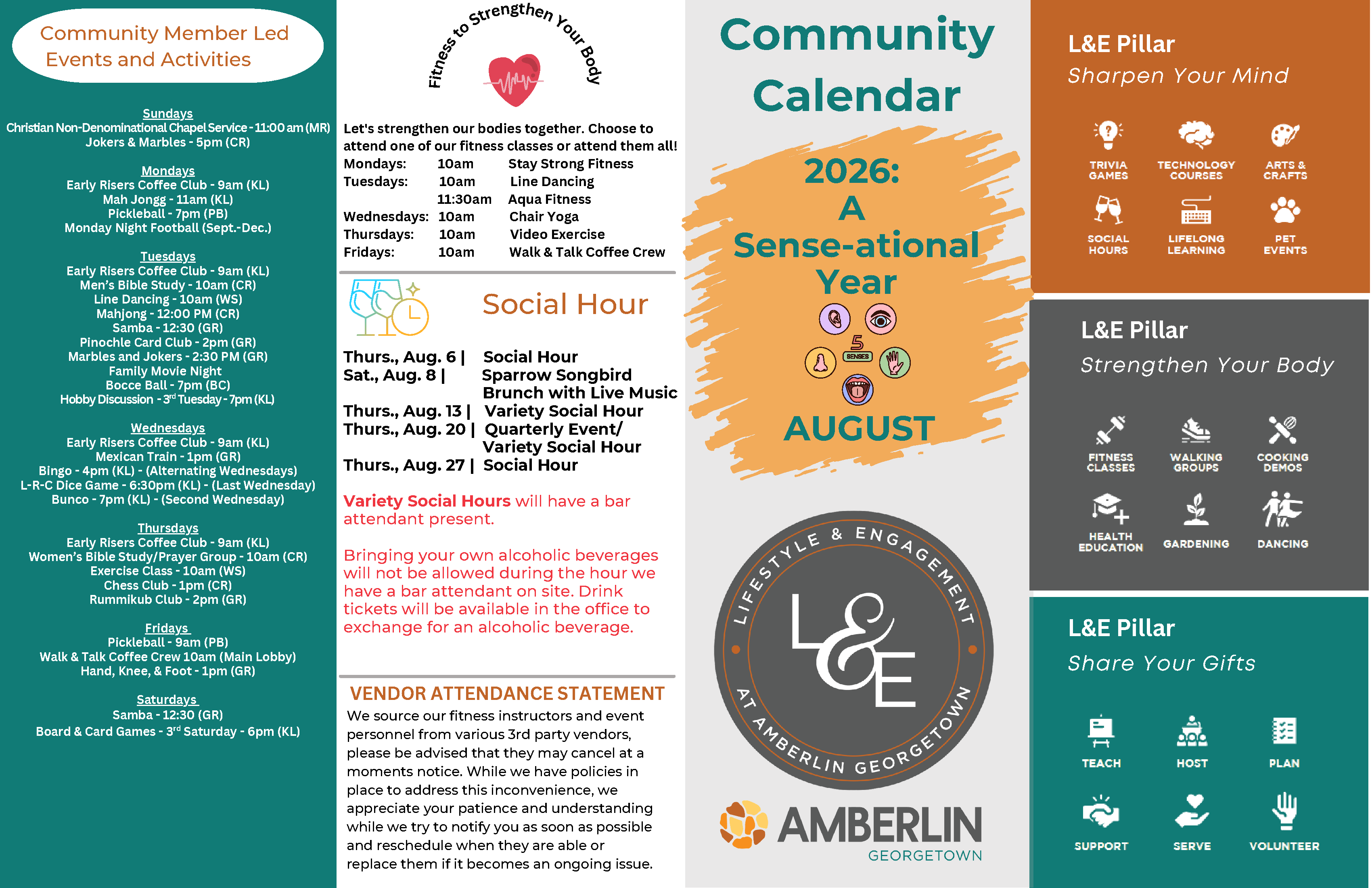 Resident Calendar