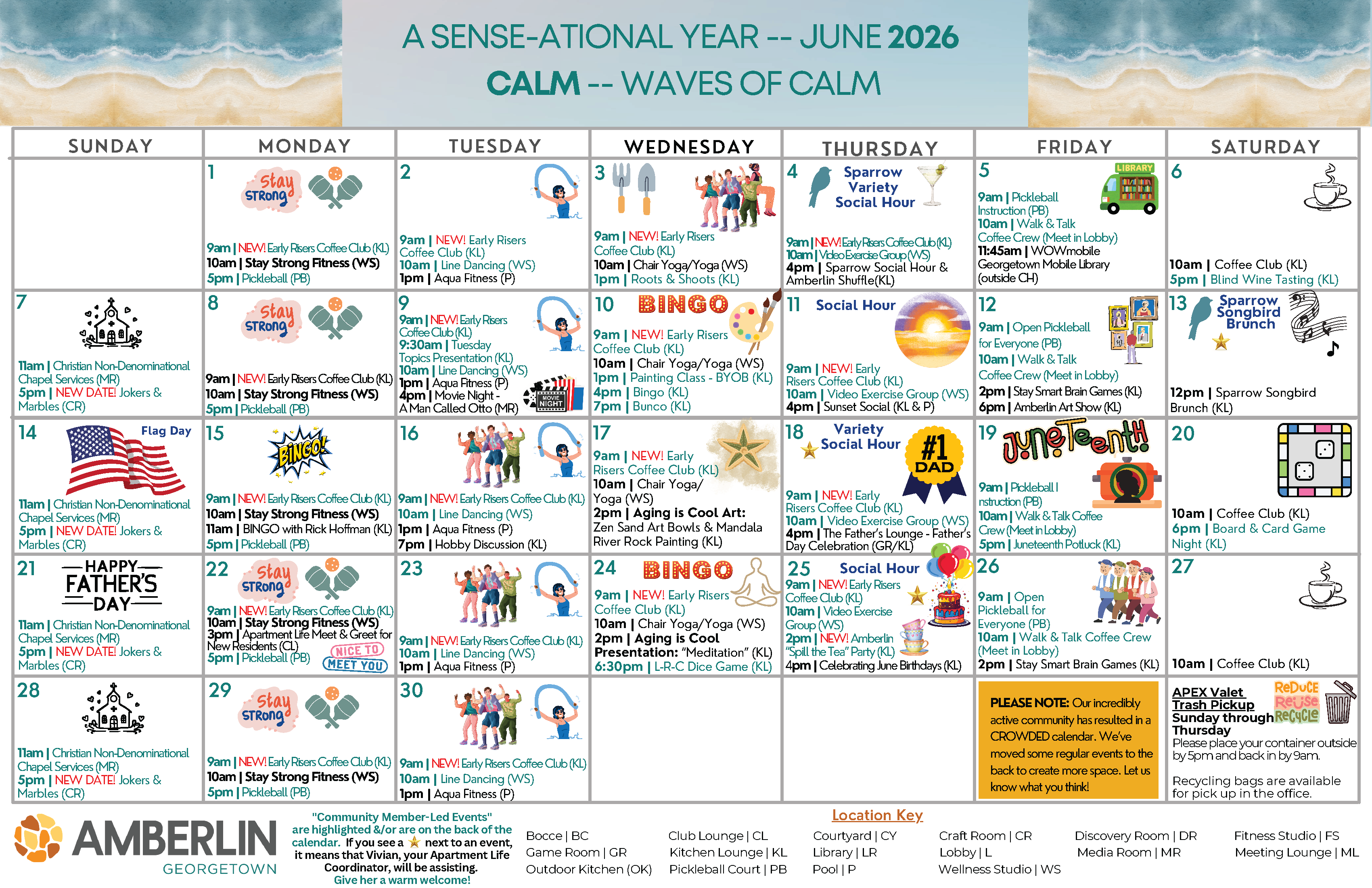 Resident Calendar